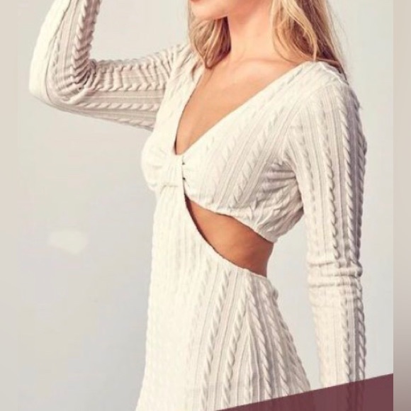 NWOT: MIOU MUSE Sexy Cut Out Mini Dress NEW - Picture 3 of 16